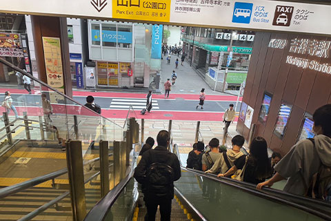 吉祥寺駅からの道案内