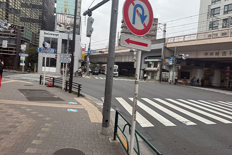 吉祥寺駅からの道案内